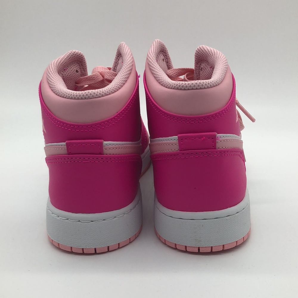 Air Jordan 1 Mid Fierce Pink FD8780-116 (GS) NWOB - Picture 4 of 5